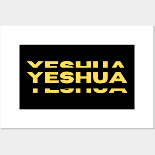 Yeshua | Christian Typography Posters and Art